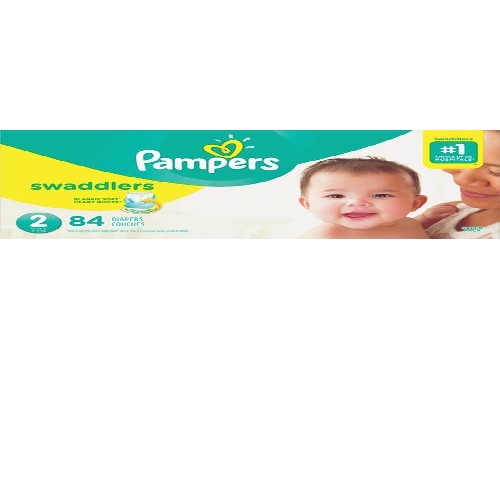 Pampers Swaddlers Diapers  Size 2  84 Count - 图0