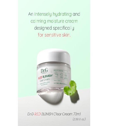 Dr.G RED-BLEMISH CLEAR CREAM 2.36oz(70ml) - Moisture Soothin - 图2