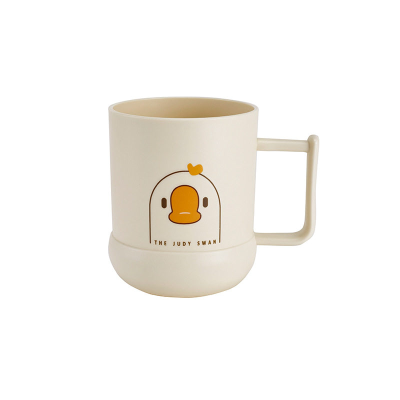 漱口杯卡通圆形刷牙杯带柄洗漱杯塑料水杯儿童口杯情侣漱口杯子,淘宝优惠券,粉丝福利购,淘宝优惠卷