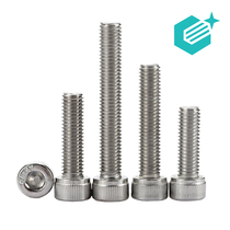 Stainless steel inner hexagonal 304 screw cup head cylindrical head hexagonal bolt M1 4M2 5M3M4M5 * 100200