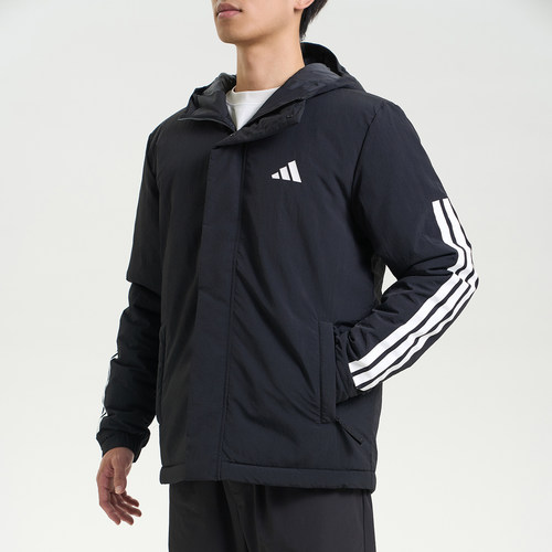 Adidas阿迪达斯棉服男冬季新款男士羽绒服运动棉袄保暖棉衣棉外套 - 图0