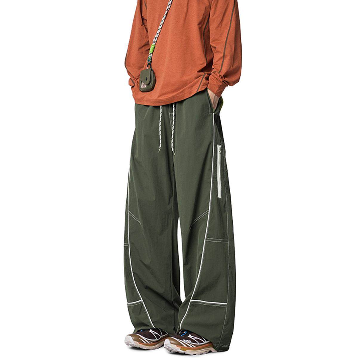 it neith BIAS潮牌机能哈苏线伞兵冲锋裤男登山裤宽松阔腿休闲裤,淘宝优惠券,粉丝福利购,淘宝优惠卷