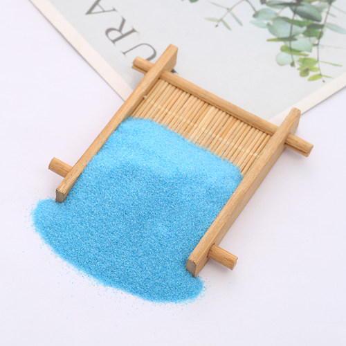 彩砂细沙签到流沙拍摄布景白色沙盘肌理画diy造景颗粒彩色石英砂 - 图0