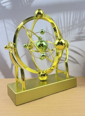 北欧创意个性永动机摆件旋转牛顿摆件家居客厅卧室装饰品解压神器