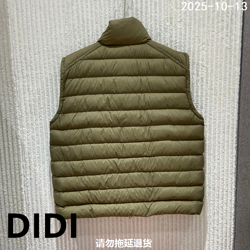 欧洲站2025秋冬新款PH23立领拉链羽绒马甲女轻薄保暖背心25003 - 图3