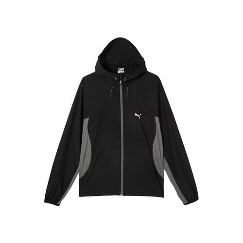 Puma休闲运动拼色防晒拉链连帽外套UV WINDBREAKER 628370-01 - 图3