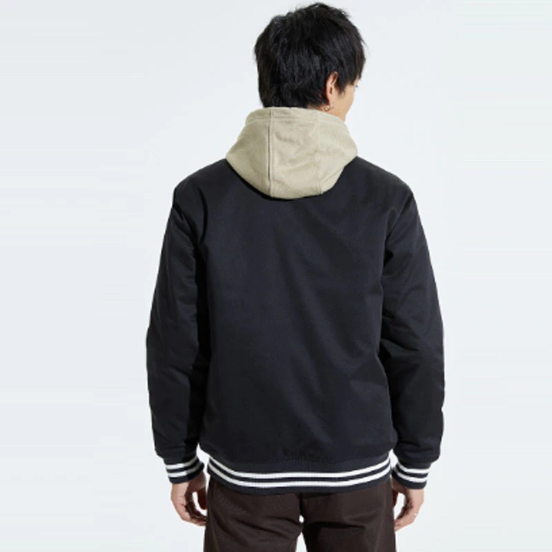 Dickies 情侣宽松休闲字母印花单排扣工装风棒球棉服 DK011147 - 图2