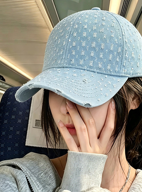 鸭舌帽女秋冬新款棒球帽休闲帽