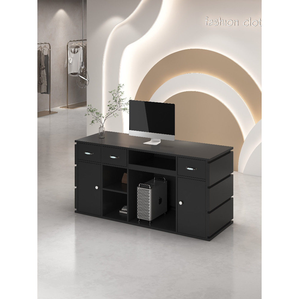 收银台店铺小型吧台公司前台桌接待台网红潮店小服装店柜台简约,淘宝优惠券,粉丝福利购,淘宝优惠卷