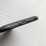 Бренд Tide подходит для iPhonex Max Fujiwara Hao Army Army Green Apple 7 Case All -Inclusive IX Protective Cover