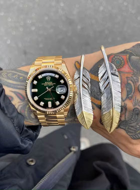 先金复古印第安风格羽毛吊坠