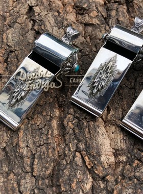 唐草手作风天然口哨吊坠