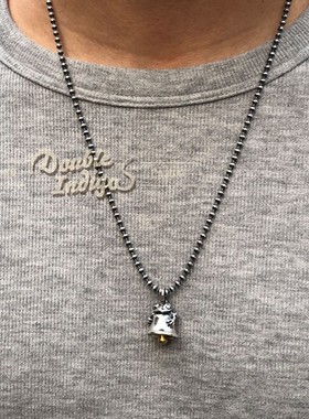 招财进宝日本黄铜青蛙铃铛吊坠