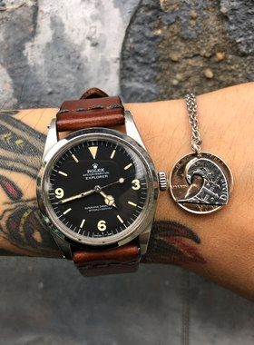 手作铜币改造山脉飞鸽海浪古董