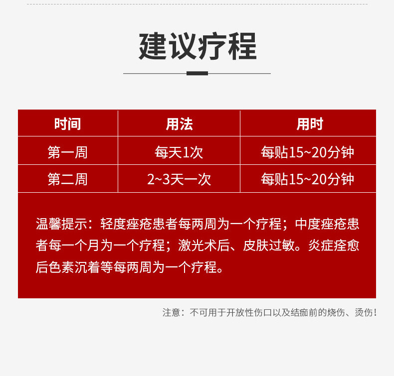 医美冷敷贴中药无菌祛痘医用面膜 领航奉献爱方伤口敷料
