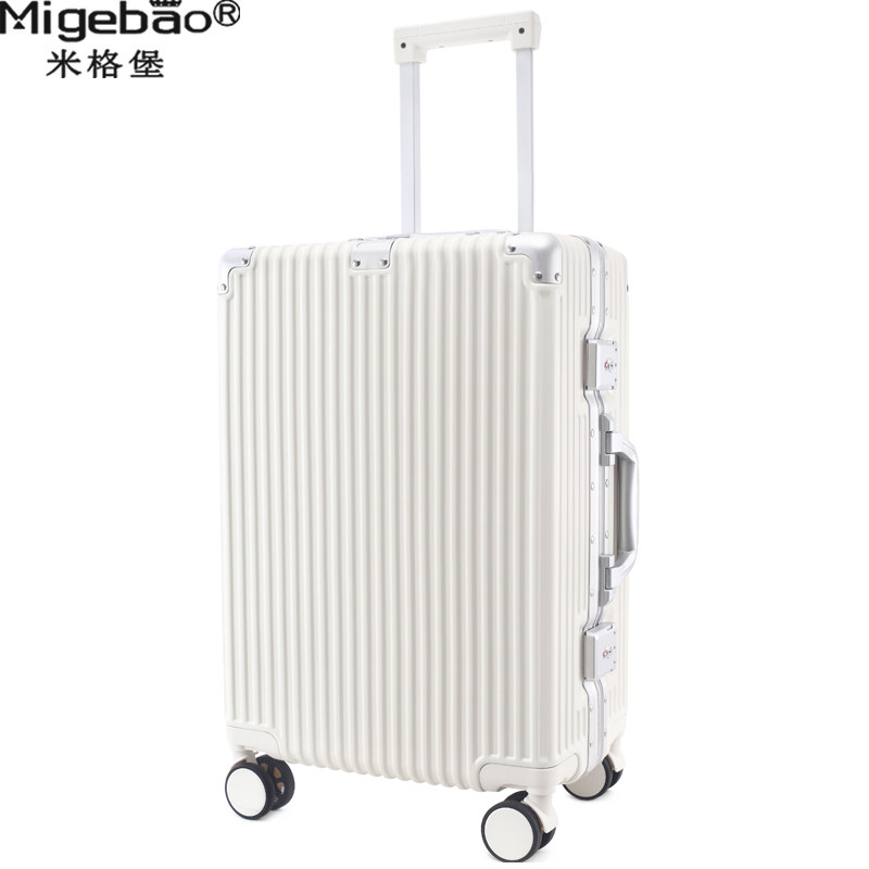 女轻便万向轮静音男20寸24 28密码箱 米格堡箱包旅行箱