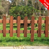 Ограждение из натурального дерева