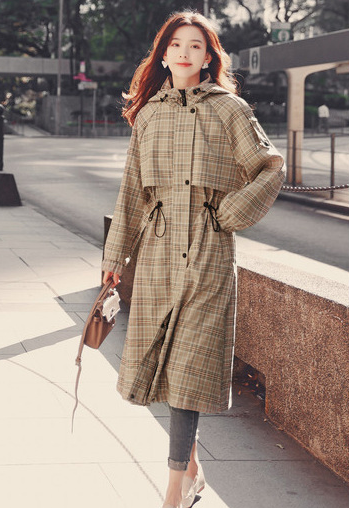 2020春秋新款白色风衣韩版港风大衣 眷梦风衣