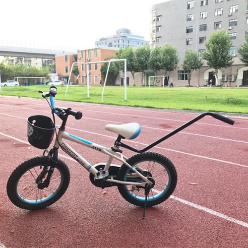 儿童自行车辅助推把小孩学车神器学骑车扶手推杆扶杆把器童车杆