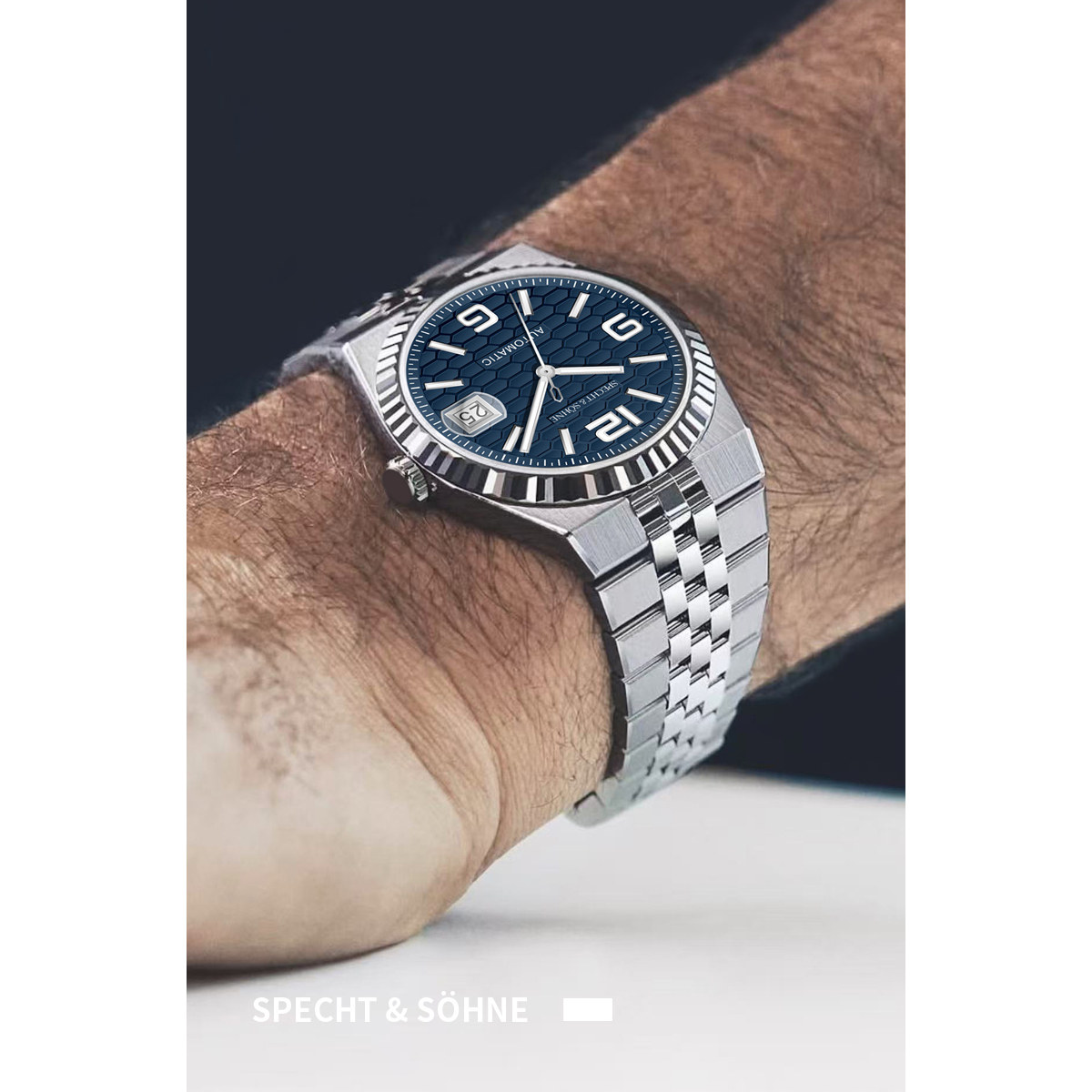 2025欧美时尚商务男士手表自动机械夜光狗牙圈陆使型名牌男腕表,淘宝优惠券,粉丝福利购,淘宝优惠卷