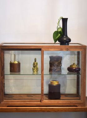 萃木集高透玻璃实木风格