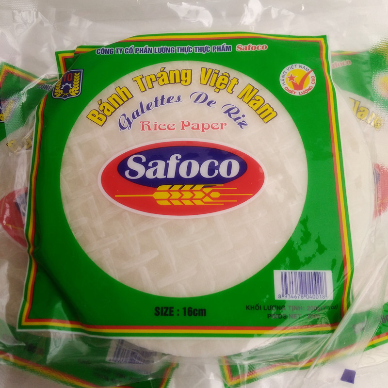 越南进口Safoco春卷皮200克16cm蔬菜卷透明薄饼春饼皮薄饼米纸,淘宝优惠券,粉丝福利购,淘宝优惠卷
