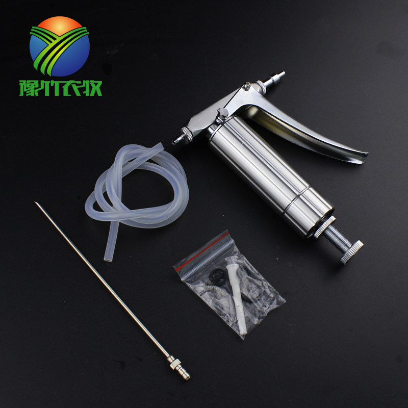 兽用连续打鸡疫苗自动注射针器2ml可调不锈钢金属鸭鹅注射药器,淘宝优惠券,粉丝福利购,淘宝优惠卷