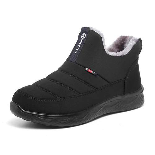 跨境雪地靴2025冬季新款老北京加绒加厚中老年妈妈鞋厚底棉靴舒适 - 图3