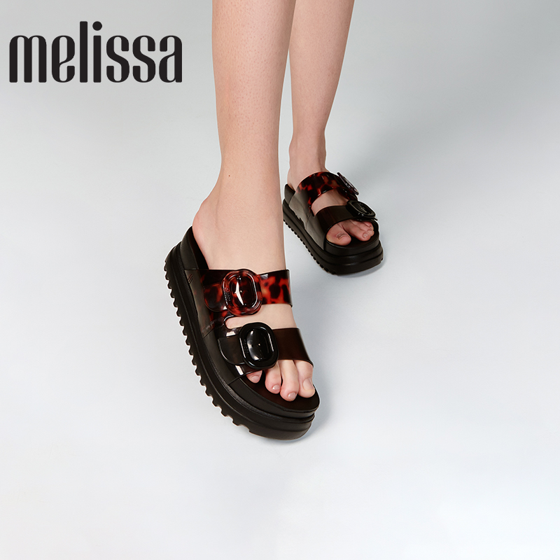 【胡可专属】Melissa梅丽莎25新品COZY女小可厚底勃肯休闲鞋36158