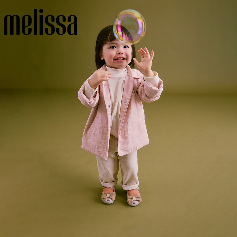 MeliSSA/梅丽莎秋季小童经典鱼嘴果冻芭蕾单鞋女童公主鞋35856,淘宝优惠券,粉丝福利购,淘宝优惠卷