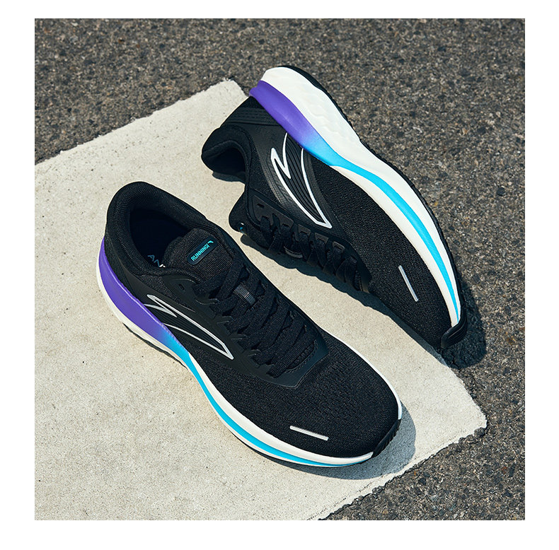 安踏临风丨稳定支撑跑步鞋夏季男鞋 安踏网店跑步鞋