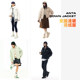 ANTA quick warm down jacket short bread coat