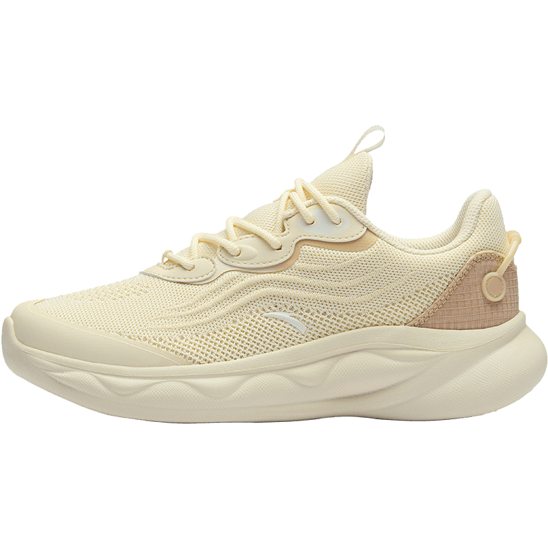 安踏绵绵弹2一体织丨减震女女鞋 安踏网店跑步鞋