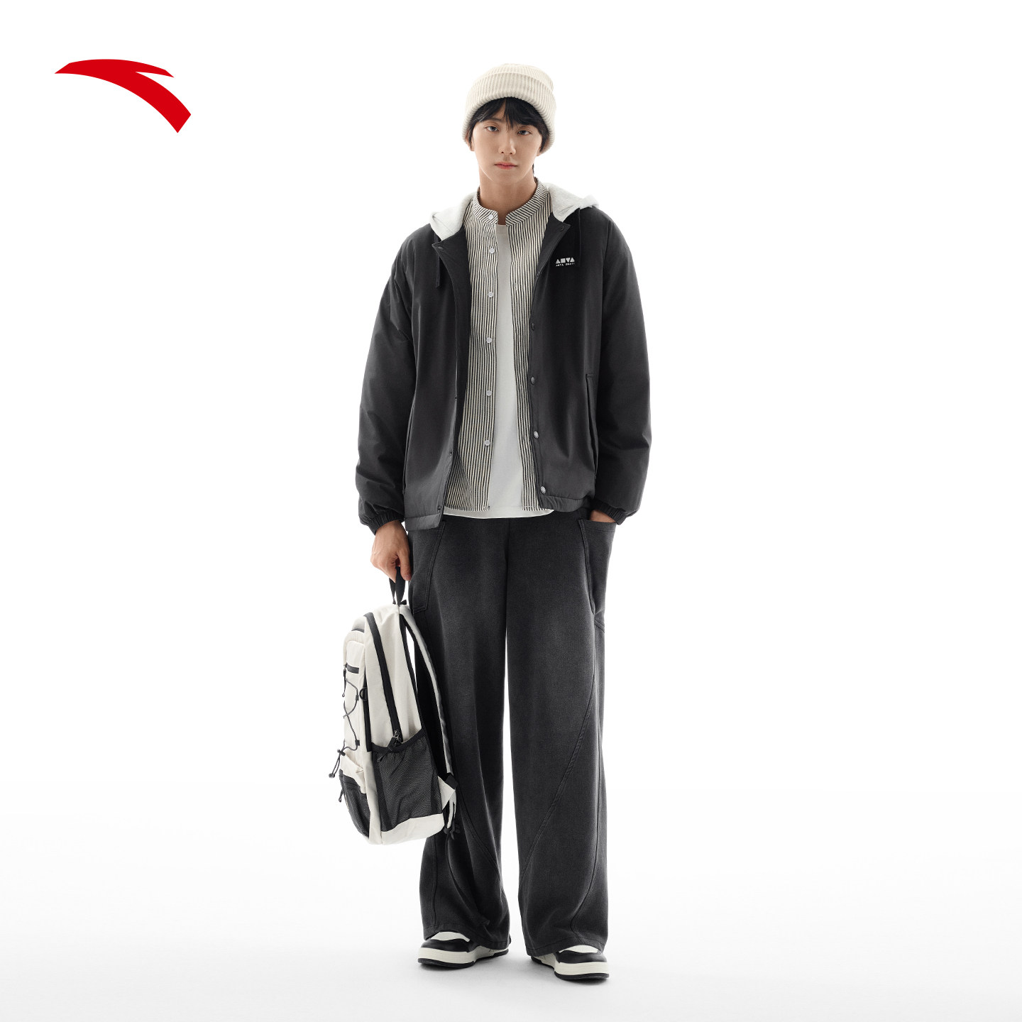 安踏短款羽绒服男女同款美式复古休闲棉服夹克外套上衣172548910,淘宝优惠券,粉丝福利购,淘宝优惠卷