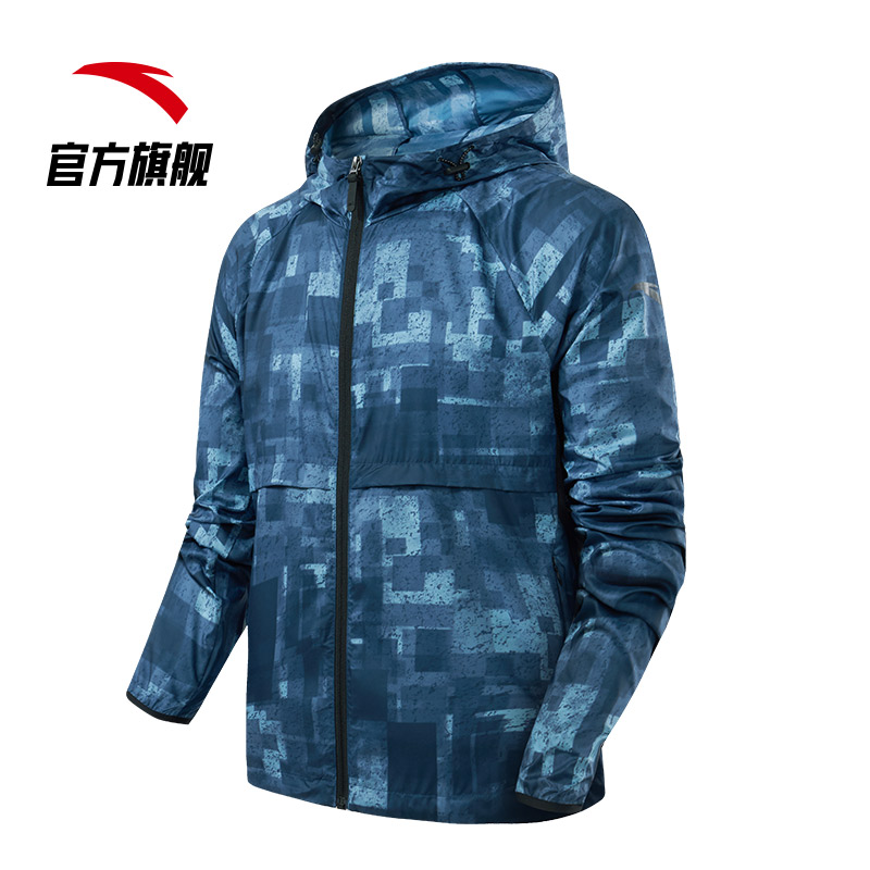 预售 春季新款潮流满印男服外套连帽 2019 38 安踏风衣外套男 预售 春季新款潮流满印男服外套连帽 2019 38 安踏风衣外套男