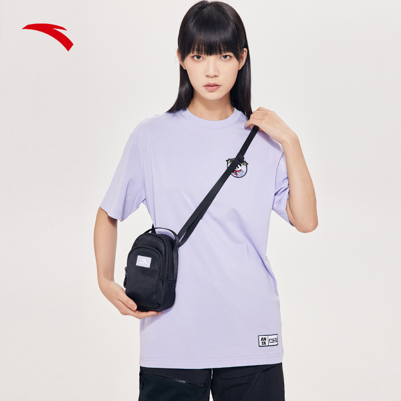 安踏官方网店安踏腋下包小挎包女女士休闲时尚斜挎包小号便携潮流复古运动背包3