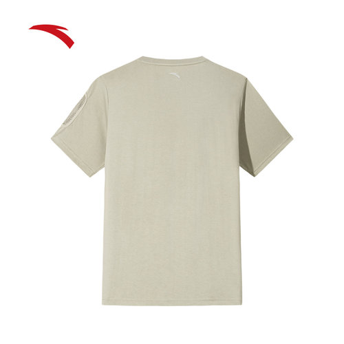 安踏冰丝T丨针织短袖t恤男士夏季新款潮流户外运动上衣152526105 - 图1