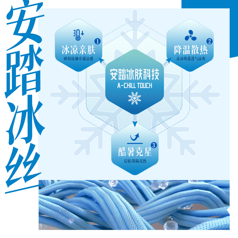 安踏官方网店安踏冰丝裤丨运动长裤男2022夏季梭织长裤跑步冰丝速干直筒裤透气3