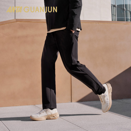 Pantalon ANTA Champion Glory | Pantalon tissé en velours hydrofuge pour hommes Executive Commuting 152540517