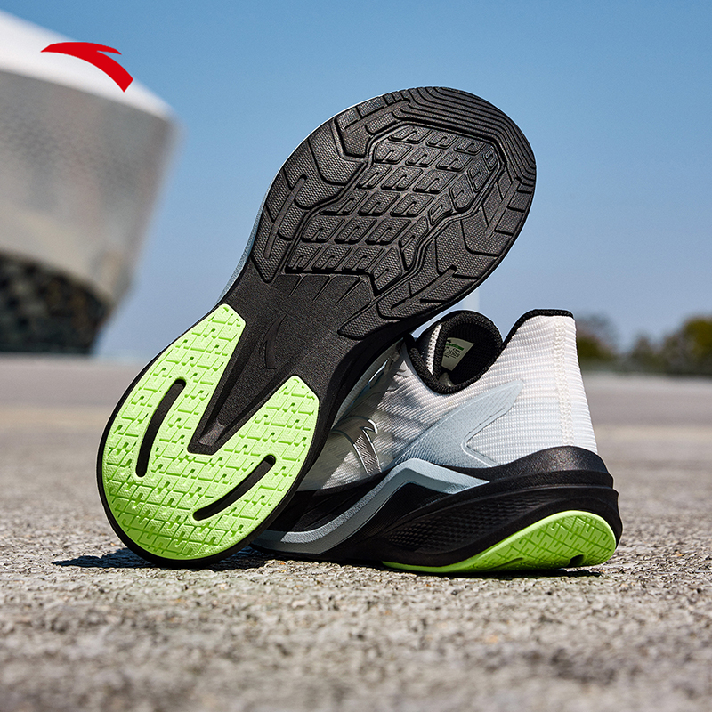 安踏凌风丨轻质缓震跑步鞋男2025夏季新款透气减震运动鞋舒适跑鞋