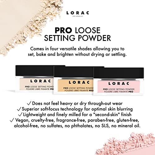 LORAC PRO Loose Flawless Setting Finishing Powder-图0