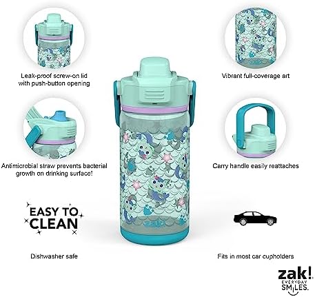 zak! Beacon Bottle Set of 2  Gabby’s Dollhouse - 16 oz Each - 图1