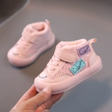 Детская зимняя демисезонная утепленная обувь для раннего возраста, 1-3 лет, мягкая подошва