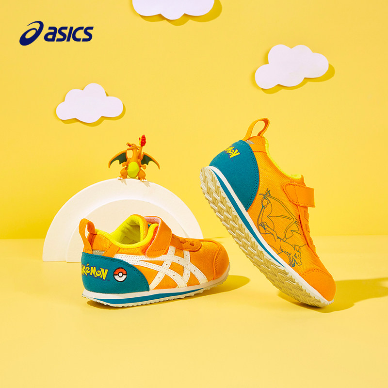 asics /亚瑟士春秋新款宝可梦童鞋 asics童鞋运动鞋
