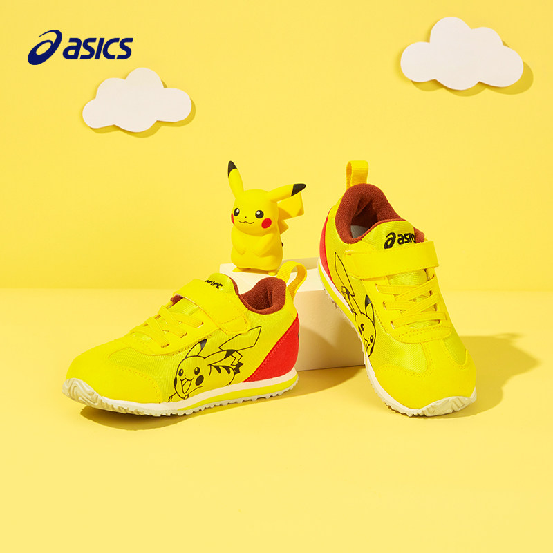 asics /亚瑟士春秋新款宝可梦童鞋 asics童鞋运动鞋