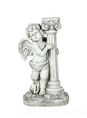 高档厂家销树脂仿古直天使庭院摆件室外能太阳花内园景观摆饰工艺