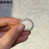 Xie's Silversmith Pure Silver Bold Handmade Twist Ring