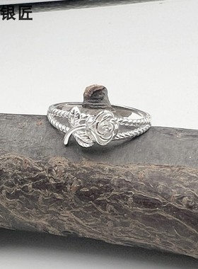 谢家银匠女99足银银饰品