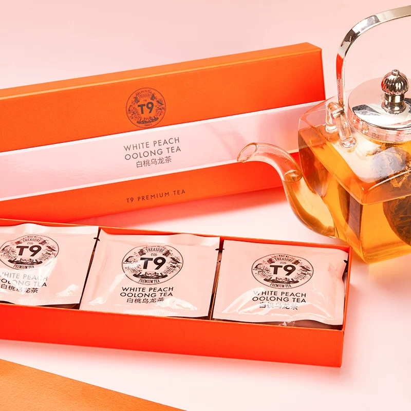 Gift box, mountain oolong tea, tea bags, pack