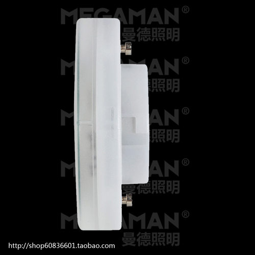 德国 MEGAMAN  曼佳美 碟型灯 7W 节能灯 GX53 橱柜灯 吸顶灯 - 图0